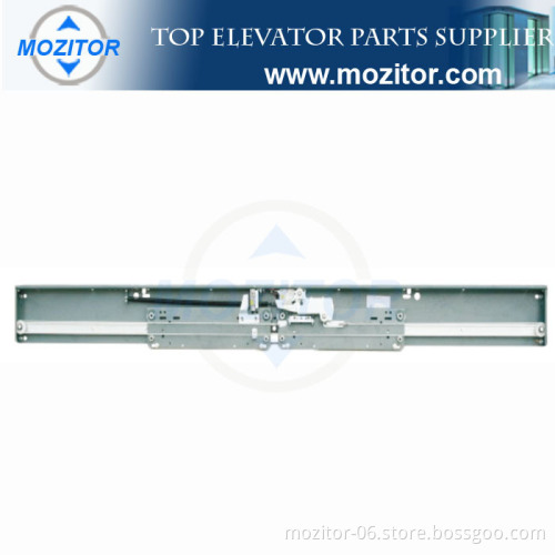 Two Panels Center Opening Landing Door | elevator door machine | synchronous door hanger